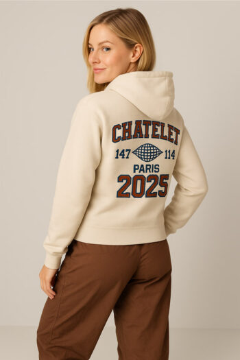 Sweatshirt Capuche Chatelet - Collection Métro Paris 2025