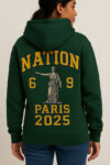 Sweatshirt Capuche Nation - Collection Métro Paris 2025