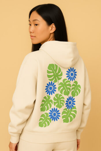 Sweat à capuche - Monstera
