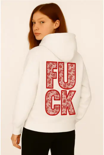 Sweat gilet à capuche Premium - FUxK