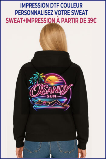 Sweat personnalisation DTF Couleur